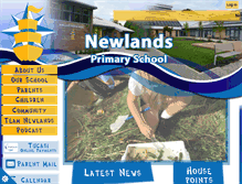 Tablet Screenshot of newlandsprimary.co.uk